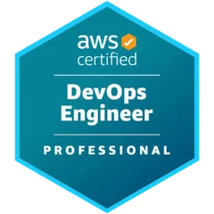 AWS Certified DevOps Engineer Professional badge